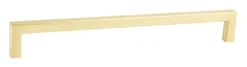 Brushed Satin Brass 492mm Square Cabinet Pull Handle | 108.66.391
