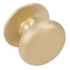 Brushed Satin Brass 35mm Delia Cupboard Knob | 110.35.105 -Ironmongery Experts Shop 02398579 0 1 1 1.jpg.mst