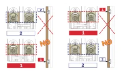 Ceam Bronze 100mm 3D Concealed Hinge 1129 | CI001129BRO00 -Ironmongery Experts Shop 1129 d 1.png.mst