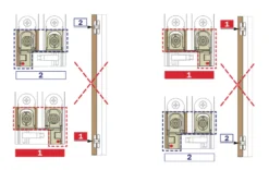 Ceam Antique Satin Bronze 134mm 3D Concealed Hinge 1130 | CI001130BRS00 -Ironmongery Experts Shop 1130 e 1 2 1 1.png.mst