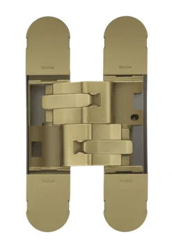 Ceam Satin Brass 134mm 3D Concealed Hinge 1130 | CI001130OSG00