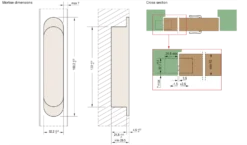 Ceam Matt Black Varnish 160mm 3D Concealed Hinge 1131 | CI001131VNO00 -Ironmongery Experts Shop 1131 a 1 2 1.png.mst