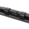 From The Anvil Black 6" (150mm) Straight Fishtail Door Bolt | 33015 -Ironmongery Experts Shop 33015 angled 1.jpg.mst