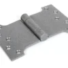 Pair From The Anvil Pewter 4x4x6" Parliament Hinge | 33048