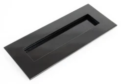 From The Anvil 266mm Black Blacksmith Letterplate | 33056