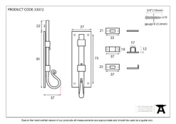 From The Anvil 4" Black Straight Shepherds Crook Door Bolt | 33072 -Ironmongery Experts Shop 33072 drawing.jpg.mst