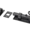 From The Anvil 4" Black Straight Shepherds Crook Door Bolt | 33072 -Ironmongery Experts Shop 33072 main.jpg.mst