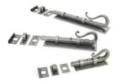 From The Anvil 4" Pewter Straight Shepherds Crook Door Bolt | 33075 10 From The Anvil 4" Pewter Straight Shepherds Crook Door Bolt | 33075 -Ironmongery Experts Shop 33075 3.jpg.mst