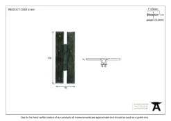 Pair From The Anvil Pewter 178mm H Hinge | 33785 -Ironmongery Experts Shop 33181 v2 1 1.jpg.mst