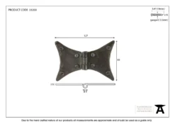 Pair From The Anvil Pewter Large Butterfly Hinge | 33761 -Ironmongery Experts Shop 33200 v2 2 1.jpg.mst