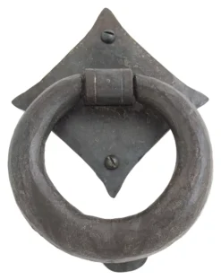 From The Anvil External Beeswax 114mm Ring Door Knocker | 91489