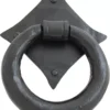 From The Anvil Black 114mm Ring Door Knocker | 33245 -Ironmongery Experts Shop 33245.jpg.mst