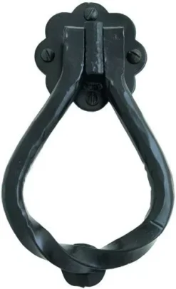 From The Anvil Black Pear Shaped Door Knocker | 33246