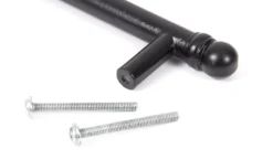 From The Anvil 344mm Black Bolt Through Bar Pull Handle | 33358 9 From The Anvil 344mm Black Bolt Through Bar Pull Handle | 33358 -Ironmongery Experts Shop 33358 2.jpg.mst