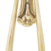 From The Anvil Polished Brass 160mm Loop Door Knocker | 33610M -Ironmongery Experts Shop 33610m 1.jpg.mst