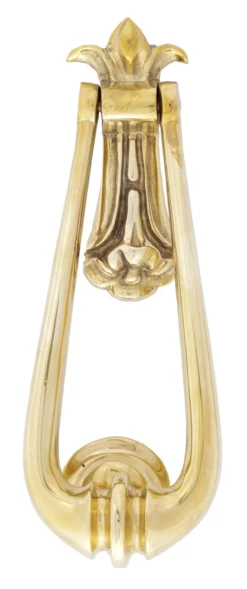 From The Anvil Polished Brass 160mm Loop Door Knocker | 33610M