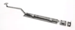 From The Anvil Pewter 10" (250mm) French Monkey Tail Door Bolts | 33624