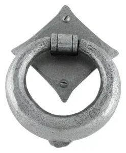 From The Anvil Pewter 114mm Ring Door Knocker | 33658
