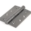 Pair From The Anvil Pewter 4" (102mm) Ball Bearing Butt Hinge | 90027 -Ironmongery Experts Shop 33698 angled 4 1 1 1.jpg.mst
