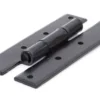 Pair From The Anvil Black 102mm (4") H Hinge | 33810 -Ironmongery Experts Shop 33810 angled 1.jpg.mst
