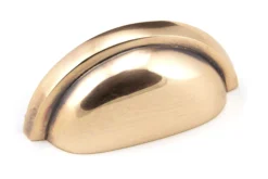 From The Anvil Polished Bronze Regency Concealed Drawer Pull | 45409