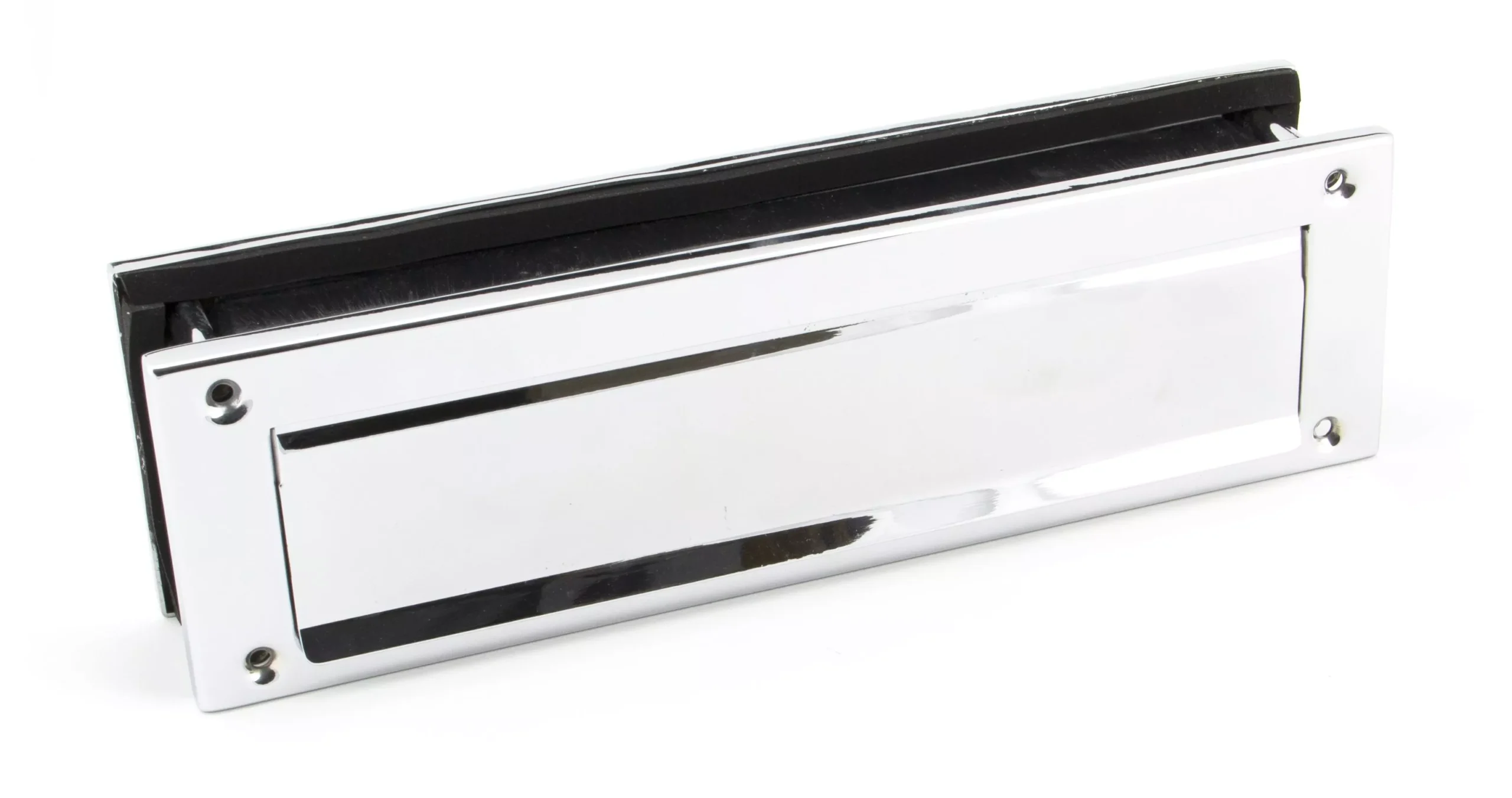 From The Anvil 315mm Polished Chrome Blacksmith Traditional Letterbox | 45444 3 From The Anvil 315mm Polished Chrome Blacksmith Traditional Letterbox | 45444