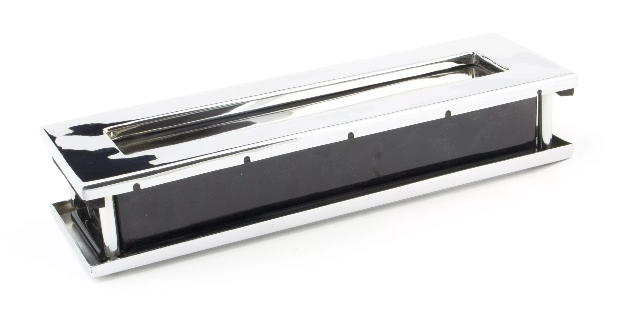 From The Anvil 315mm Polished Chrome Blacksmith Traditional Letterbox | 45444 4 From The Anvil 315mm Polished Chrome Blacksmith Traditional Letterbox | 45444 - Image 2