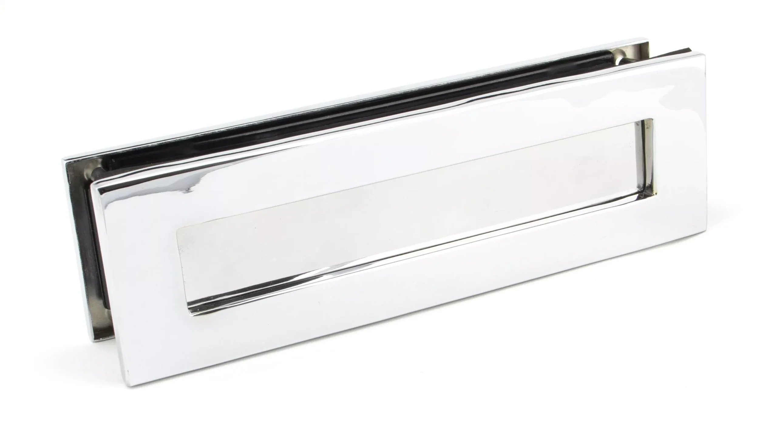 From The Anvil 315mm Polished Chrome Blacksmith Traditional Letterbox | 45444 6 From The Anvil 315mm Polished Chrome Blacksmith Traditional Letterbox | 45444 - Image 4