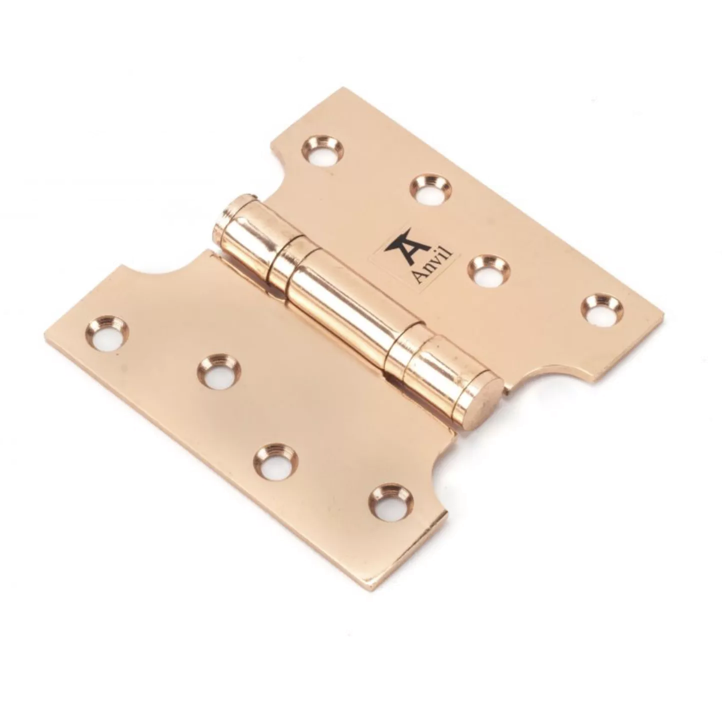 Pair From The Anvil Polished Bronze 4x2x4" Parliament Hinge | 46522 3 Pair From The Anvil Polished Bronze 4x2x4" Parliament Hinge | 46522