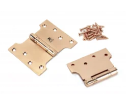 Pair From The Anvil Polished Bronze 4x3x5" Parliament Hinge | 46523 9 Pair From The Anvil Polished Bronze 4x3x5" Parliament Hinge | 46523 -Ironmongery Experts Shop 46523 1.png.mst