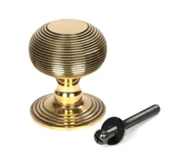 Aged Brass Beehive Centre Door Knob | 46654 12 Aged Brass Beehive Centre Door Knob | 46654 -Ironmongery Experts Shop 46654 3 s.jpg.mst