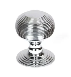 Polished Chrome Beehive Centre Door Knob | 46655 -Ironmongery Experts Shop 46655 main s.jpg.mst