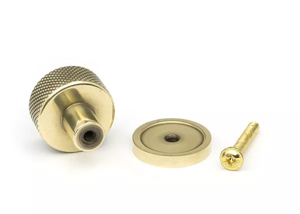 Anvil Aged Brass Brompton 25mm Cabinet Knob (plain) | 46814 6 Anvil Aged Brass Brompton 25mm Cabinet Knob (plain) | 46814 - Image 4