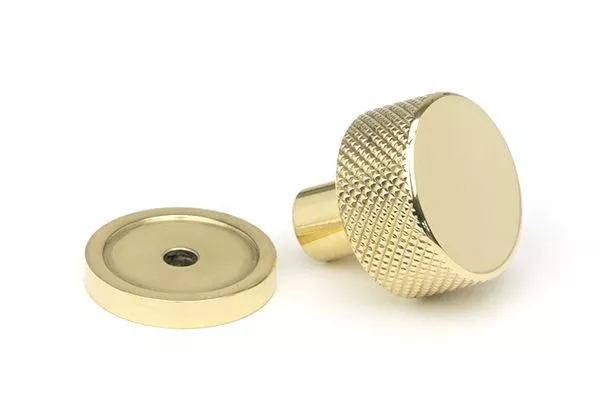 Anvil Polished Brass Brompton 25mm Cabinet Knob (plain) | 46816 4 Anvil Polished Brass Brompton 25mm Cabinet Knob (plain) | 46816 - Image 2