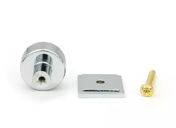 Anvil Polished Chrome Brompton 25mm Cabinet Knob (Square) | 46821 6 Anvil Polished Chrome Brompton 25mm Cabinet Knob (Square) | 46821 - Image 4