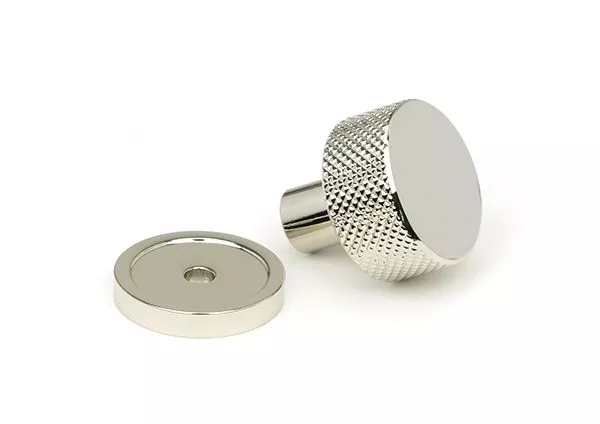 Anvil Polished Nickel Brompton 25mm Cabinet Knob (plain) | 46822 4 Anvil Polished Nickel Brompton 25mm Cabinet Knob (plain) | 46822 - Image 2