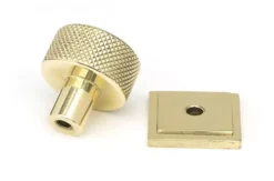 Anvil Polished Brass Brompton 25mm Cabinet Knob (square) | 46824 -Ironmongery Experts Shop 46824 2 s.jpg.mst
