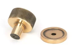 Anvil Polished Bronze Brompton 25mm Cabinet Knob (plain) | 46830 -Ironmongery Experts Shop 46830 3 s.jpg.mst