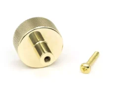 Anvil Polished Brass Brompton 32mm Cabinet Knob| 46832 -Ironmongery Experts Shop 46832 3 s.jpg.mst