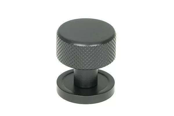Anvil Matt Black Brompton 25mm Cabinet Knob (plain) | 46838 8 Anvil Matt Black Brompton 25mm Cabinet Knob (plain) | 46838 - Image 6