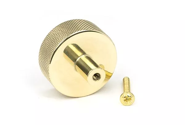 Anvil Polished Brass Brompton 38mm Cabinet Knob| 46844 6 Anvil Polished Brass Brompton 38mm Cabinet Knob| 46844 - Image 4
