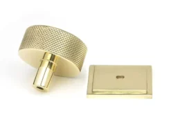 Anvil Polished Brass Brompton 38mm Cabinet Knob (Square) | 46848 -Ironmongery Experts Shop 46848 2 s.jpg.mst
