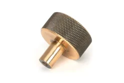 Anvil Polished Bronze Brompton 32mm Cabinet Knob| 46871 -Ironmongery Experts Shop 46871 2 s.jpg.mst