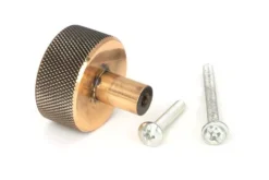 Anvil Polished Bronze Brompton 32mm Cabinet Knob| 46871 -Ironmongery Experts Shop 46871 3 s.jpg.mst