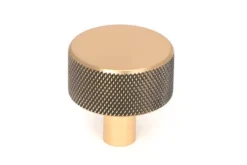 Anvil Polished Bronze Brompton 32mm Cabinet Knob| 46871 -Ironmongery Experts Shop 46871 main s.jpg.mst