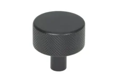 Anvil Matt Black Brompton 32mm Cabinet Knob| 46879 -Ironmongery Experts Shop 46879 main s 1.jpg.mst
