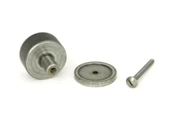 Anvil Pewter Brompton 32mm Cabinet Knob (plain) | 46882 -Ironmongery Experts Shop 46882 3 s.jpg.mst