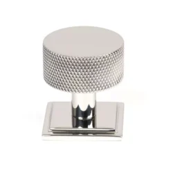 Anvil Polished SS Brompton 32mm Cabinet Knob (Square) | 46889 -Ironmongery Experts Shop 46889 main s.jpg.mst