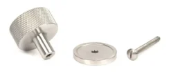 Anvil Satin SS Brompton 32mm Cabinet Knob (plain) | 46890 -Ironmongery Experts Shop 46890 3 s.jpg.mst