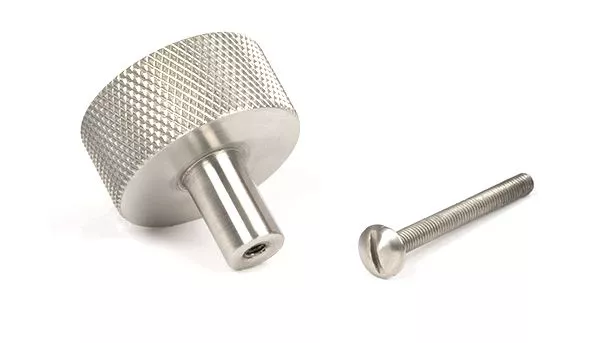 Anvil Satin SS Brompton 32mm Cabinet Knob| 46891 6 Anvil Satin SS Brompton 32mm Cabinet Knob| 46891 - Image 4